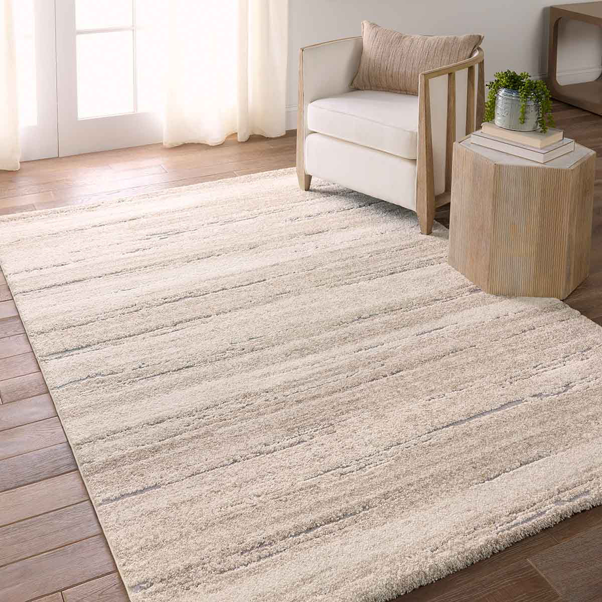 Stella Natural Abstract Rug