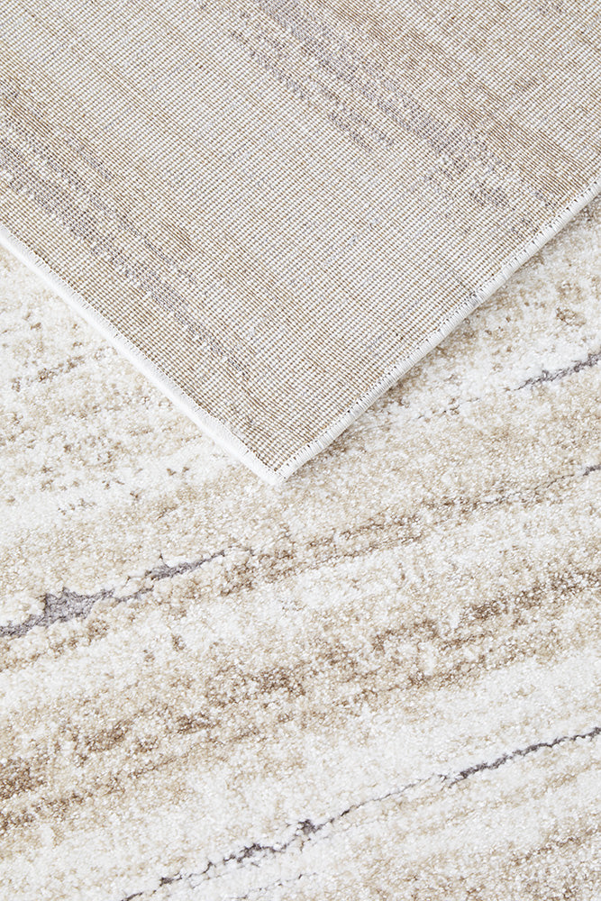 Stella Natural Abstract Rug