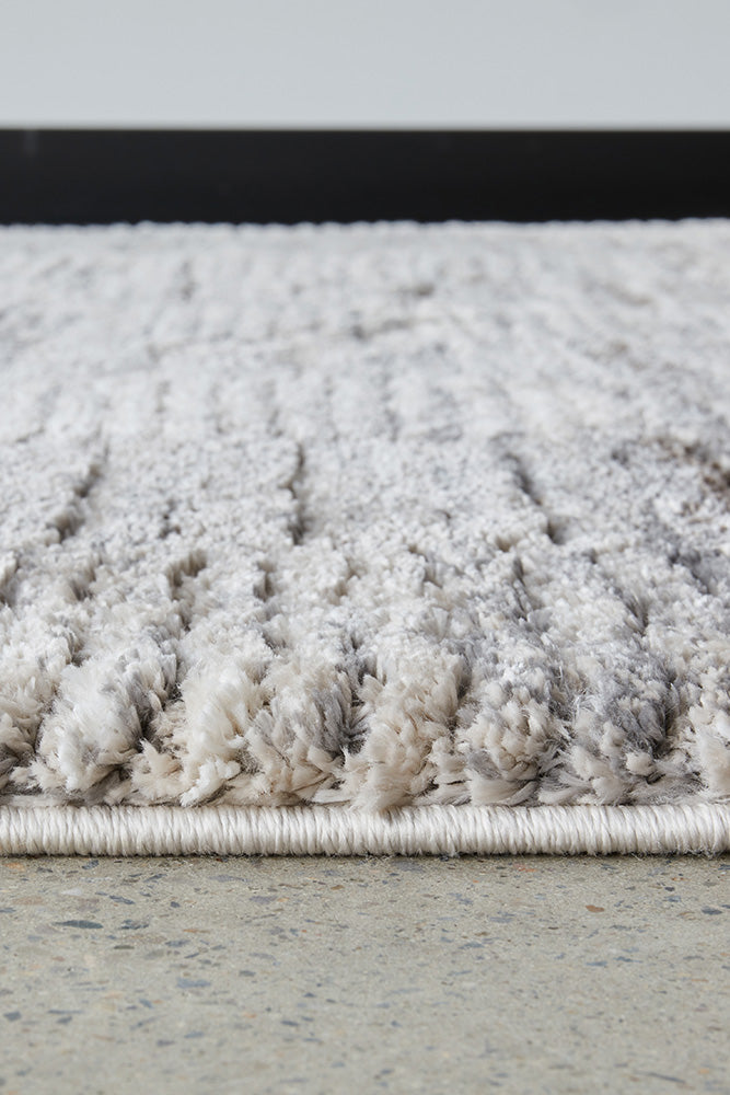 Mono Reese Steel Shag Rug