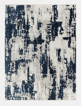 Sia Midnight Transitional Fringe Rug