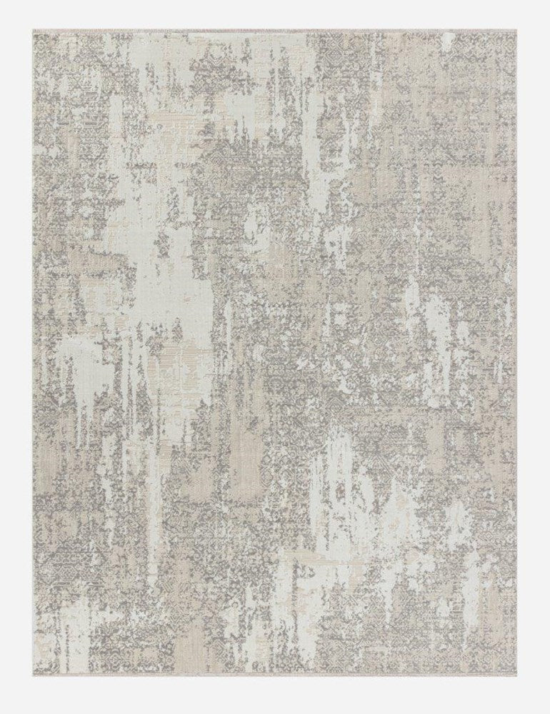 Sia Stone Transitional Fringe Rug