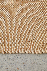 Honeycomb Natural Jute Rug