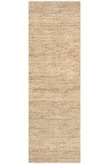 Honeycomb Natural Jute Rug