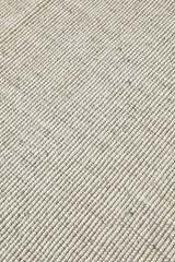 Mallow Wool Jute Beige Rug