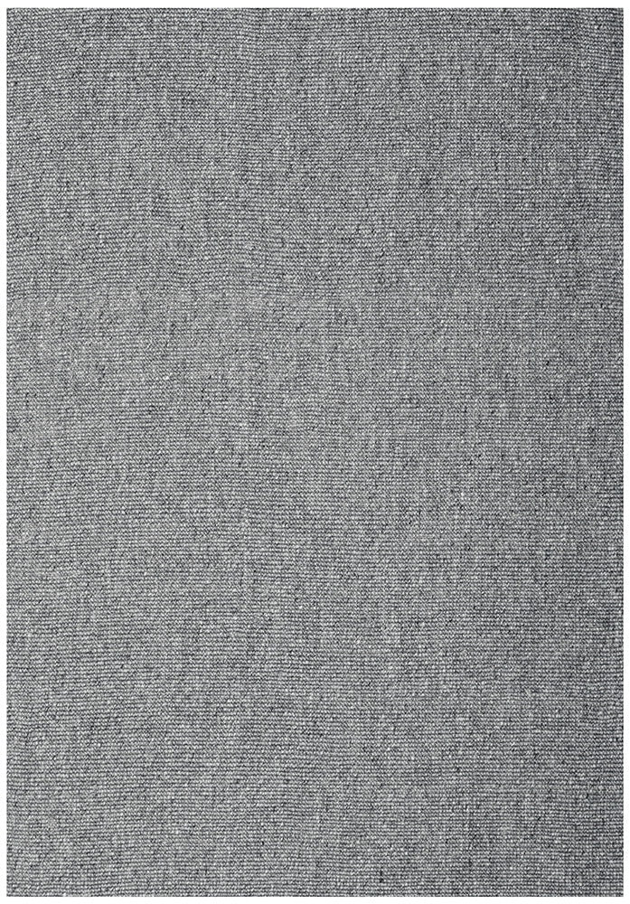 Mallow Wool Jute Graphite Rug