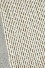 Mallow Wool Jute Cream Rug