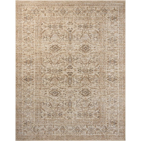 Ivory Navajo Vintage Look Very Thin Rug - Lost Design Society