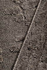 Mocha Linear Textured Glam Rug