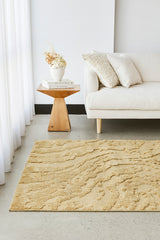 Camel Textured Glam Rug