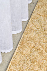 Camel Textured Glam Rug