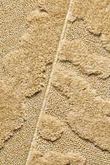 Camel Textured Glam Rug