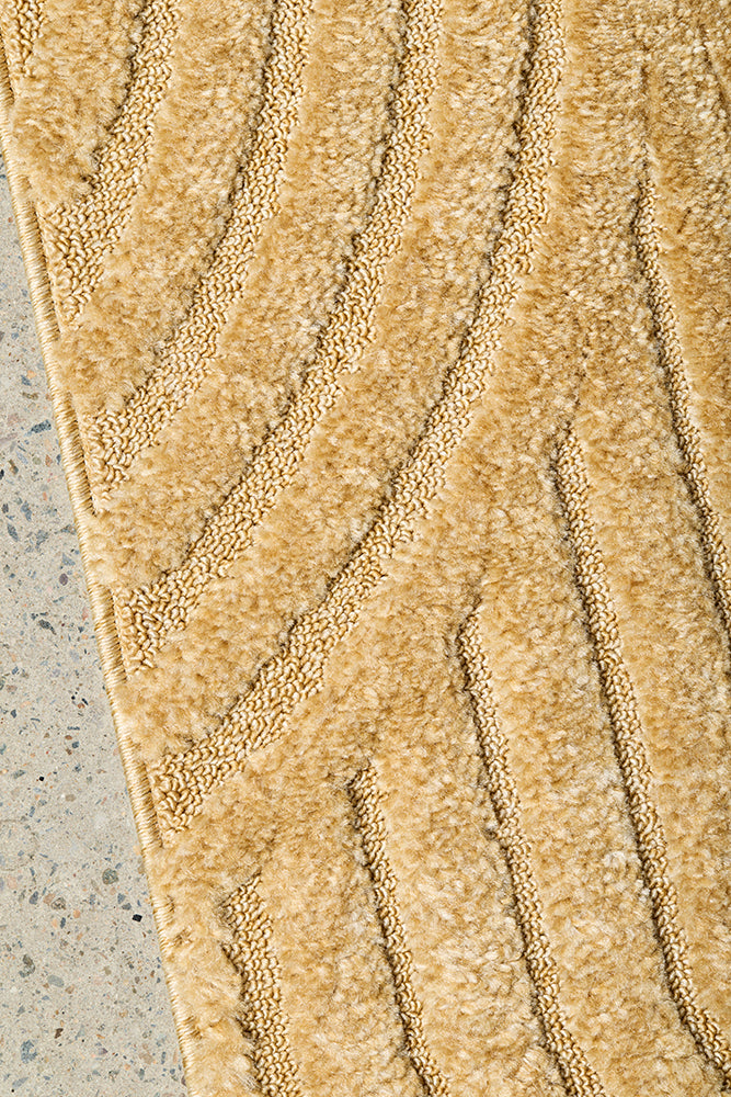 Camel Arched Glam Rug