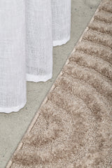 Cacao Arched Glam Rug