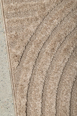 Cacao Arched Glam Rug