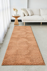 Rust Arched Glam Rug