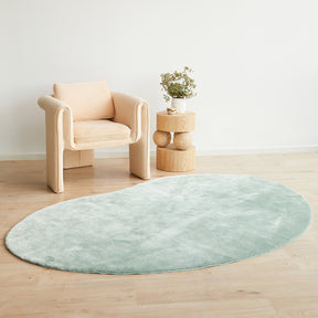 Mint Green Washable Rug - Lost Design Society