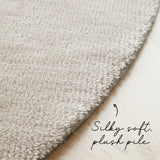 Pearl Cream Washable Rug