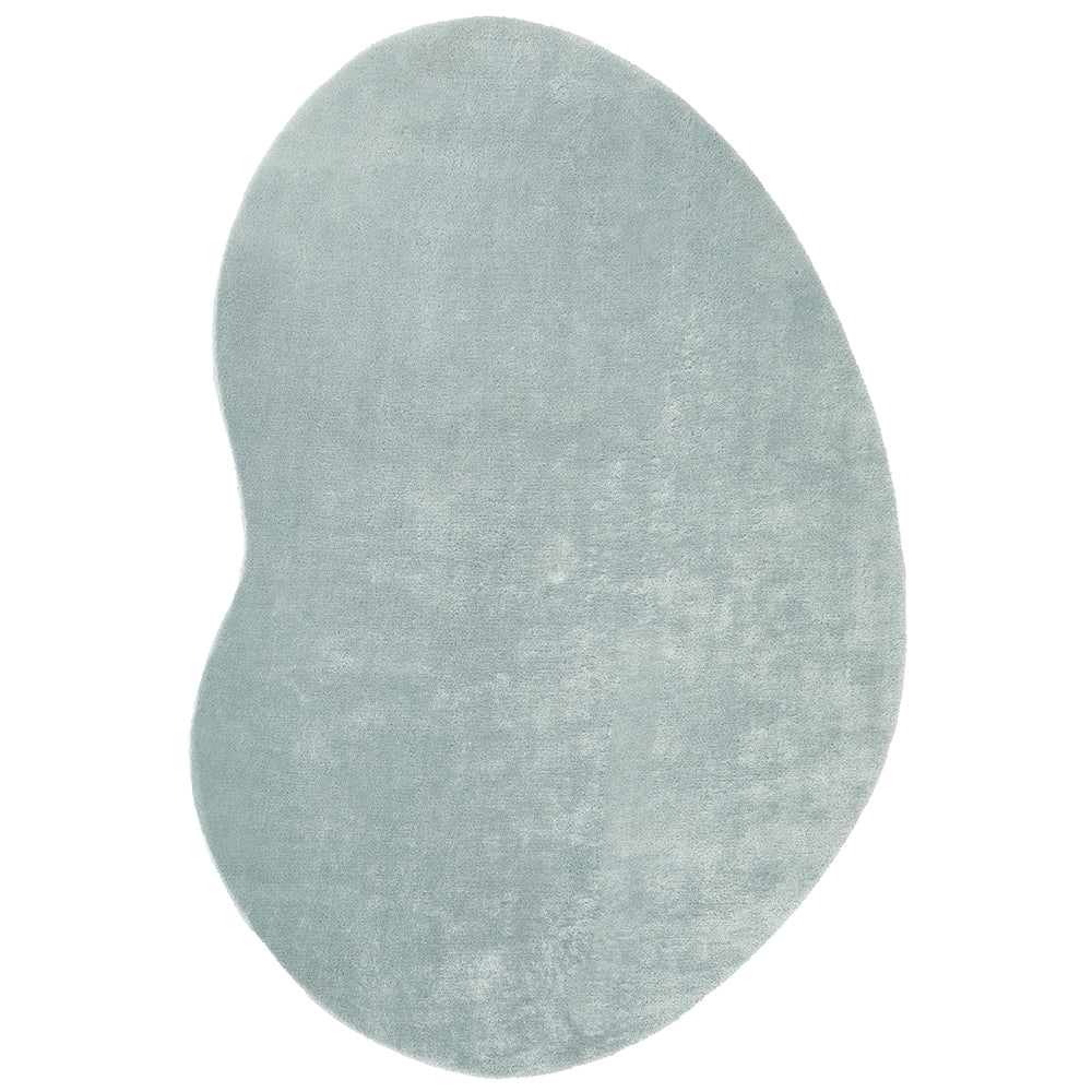 Powder Blue Washable Rug