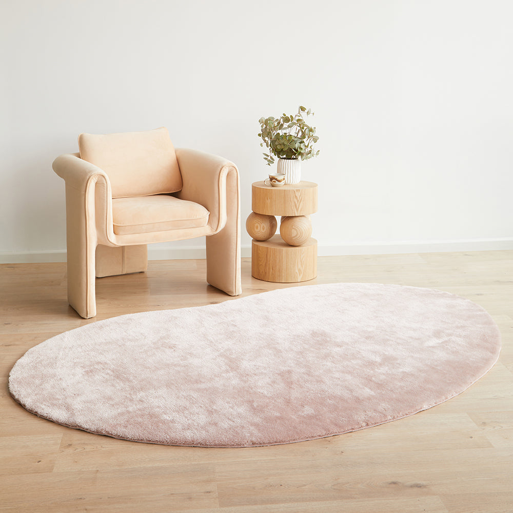 Dusty Rose Washable Rug