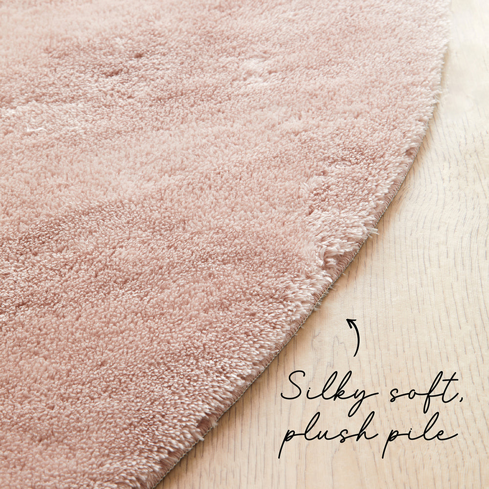 Dusty Rose Washable Rug