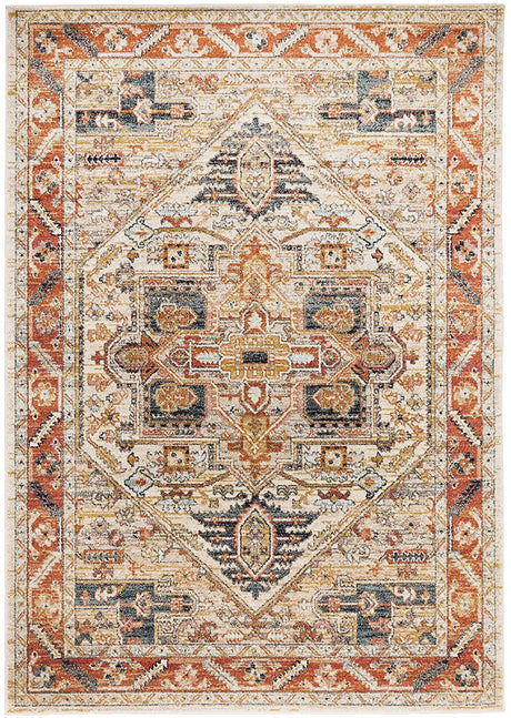 Estate Shamba Rust Transitional Rug