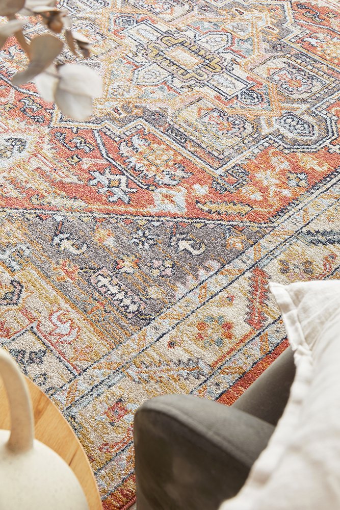 Estate Terracotta Transitional Rug