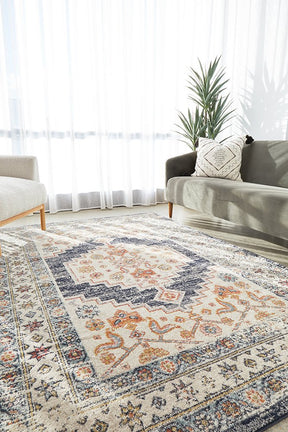 Estate Ecru Transitional Rug - Lost Design Society