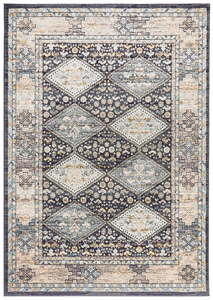 Estate Tope Navy Transitional Rug