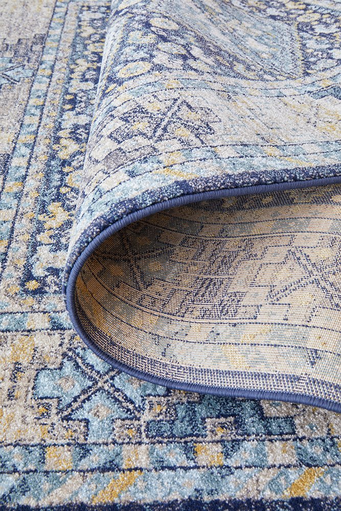 Estate Tope Navy Transitional Rug