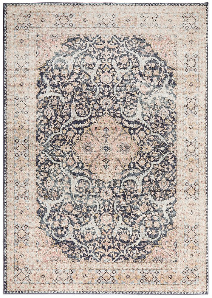 Estate Midnight Navy Transitional Rug