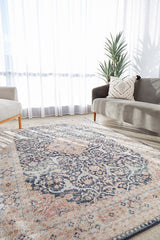 Estate Midnight Navy Transitional Rug