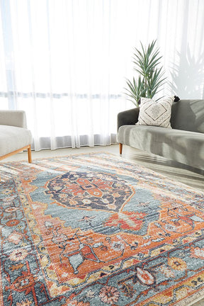 Estate Tope Rust Transitional Rug - Lost Design Society