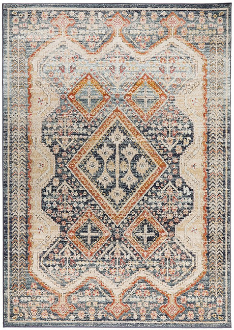 Estate Manse Navy Transitional Rug