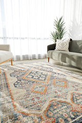 Estate Manse Navy Transitional Rug