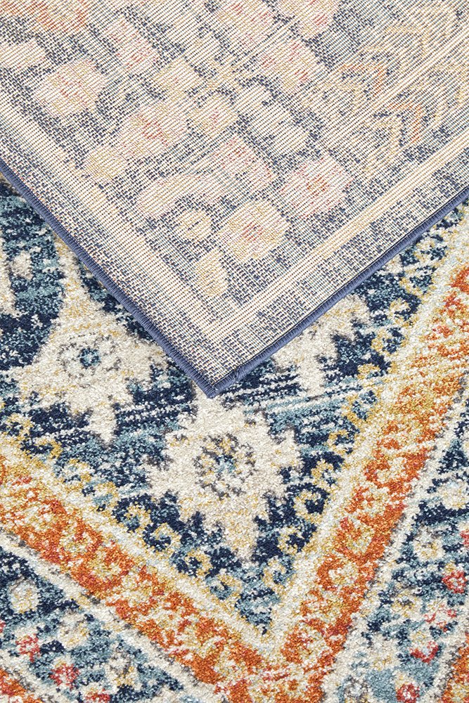 Estate Manse Navy Transitional Rug