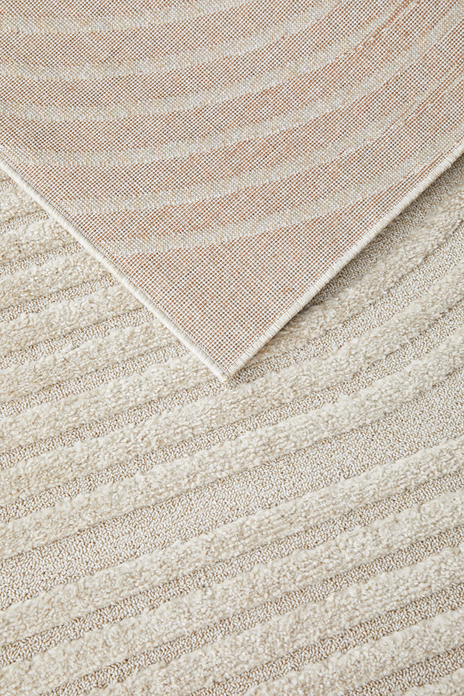 Astria Beige Arch Texture Rug