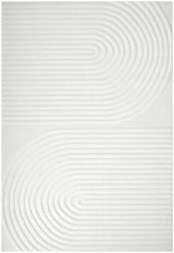 Astria White Arch Texture Rug