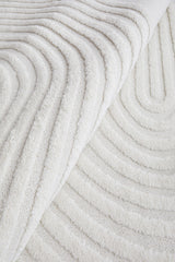 Astria White Arch Texture Rug