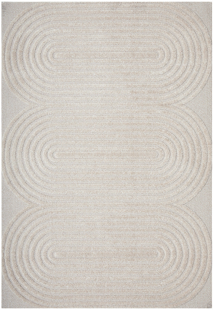 Astria Mid-Century Beige Rug