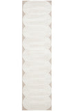 Astria Mid-Century Beige & White Rug