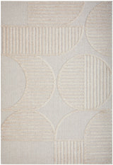 Astria Art Deco Beige Rug