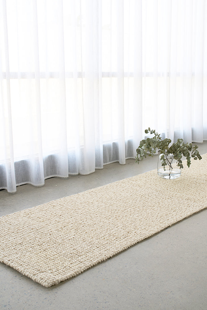 Bengal Hudson Cream Wool And Jute Rug