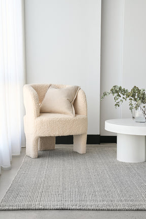 Bengal Hudson Dove Wool And Jute Rug - Lost Design Society