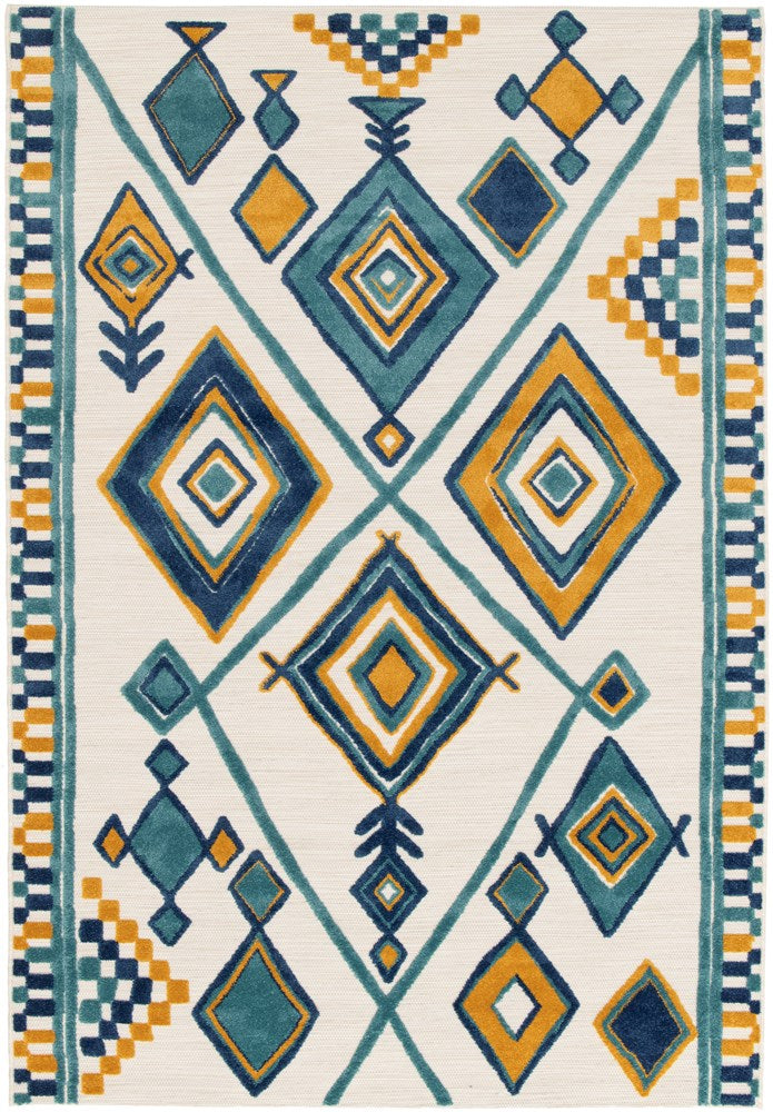 Pico Abstract Aztec Outdoor Rug