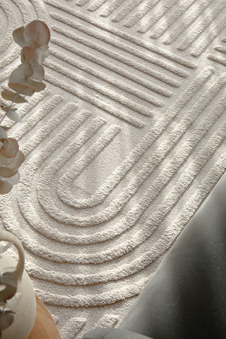 Astrid Natural Arch Pattern Rug – Lost Design Society