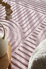 Astrid Pink Arch Pattern Rug