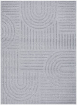 Astrid Silver Arch Pattern Rug