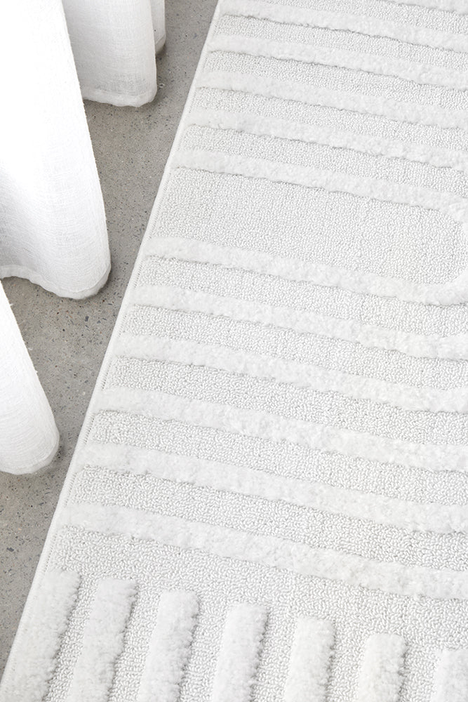 Astrid Off-White Arch Pattern Rug