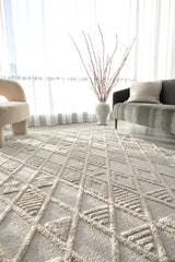 Astrid Liya Texture Beige Rug