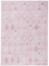 Astrid Liya Pink Texture Rug